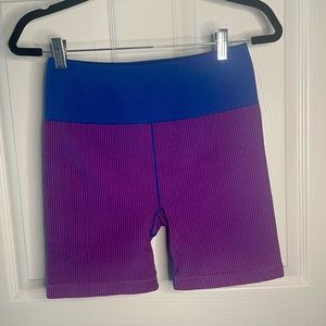 Fabletics High-Waist Ribbed Shorts